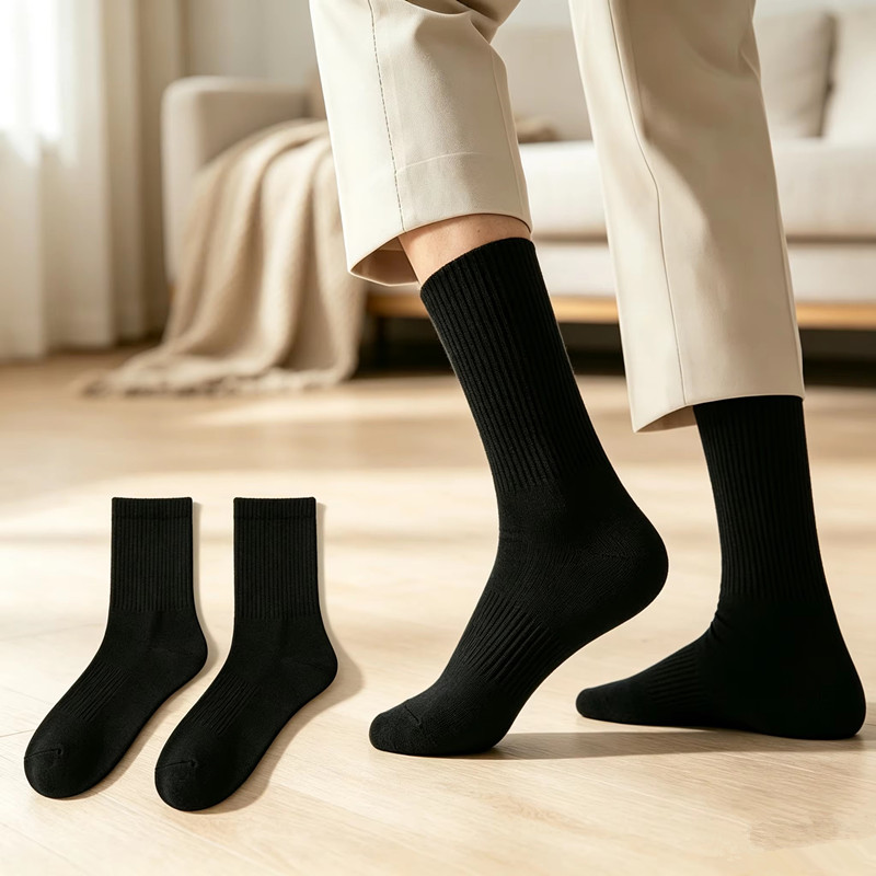 Sock Garter Men - 2 pary męskich sportowych skarpet, oddychające,