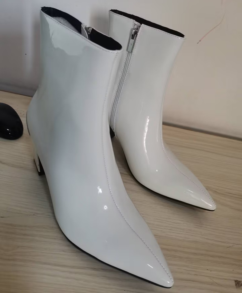 Nowe modne białe buty męskie,  – Men Formal Wear With Boots recenzja i cena